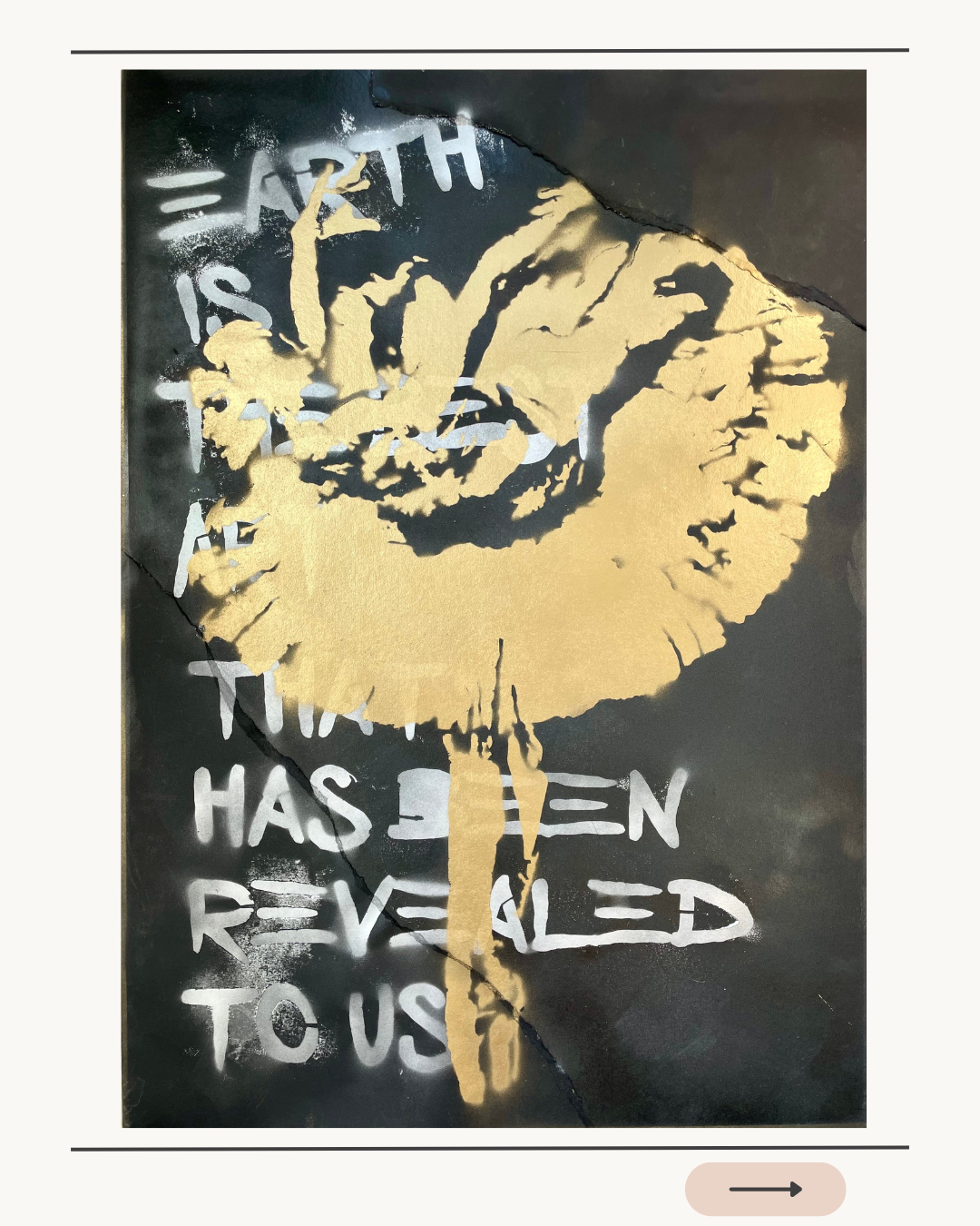 Surfing Life Collage Graffiti Painting